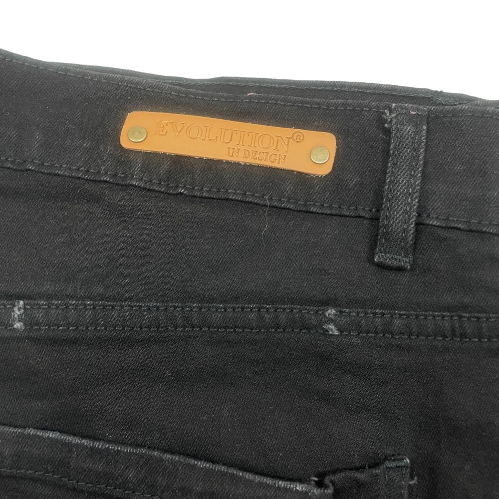 Evolution In Design 40 Jeans Hand Sanded Whisperi… - image 3